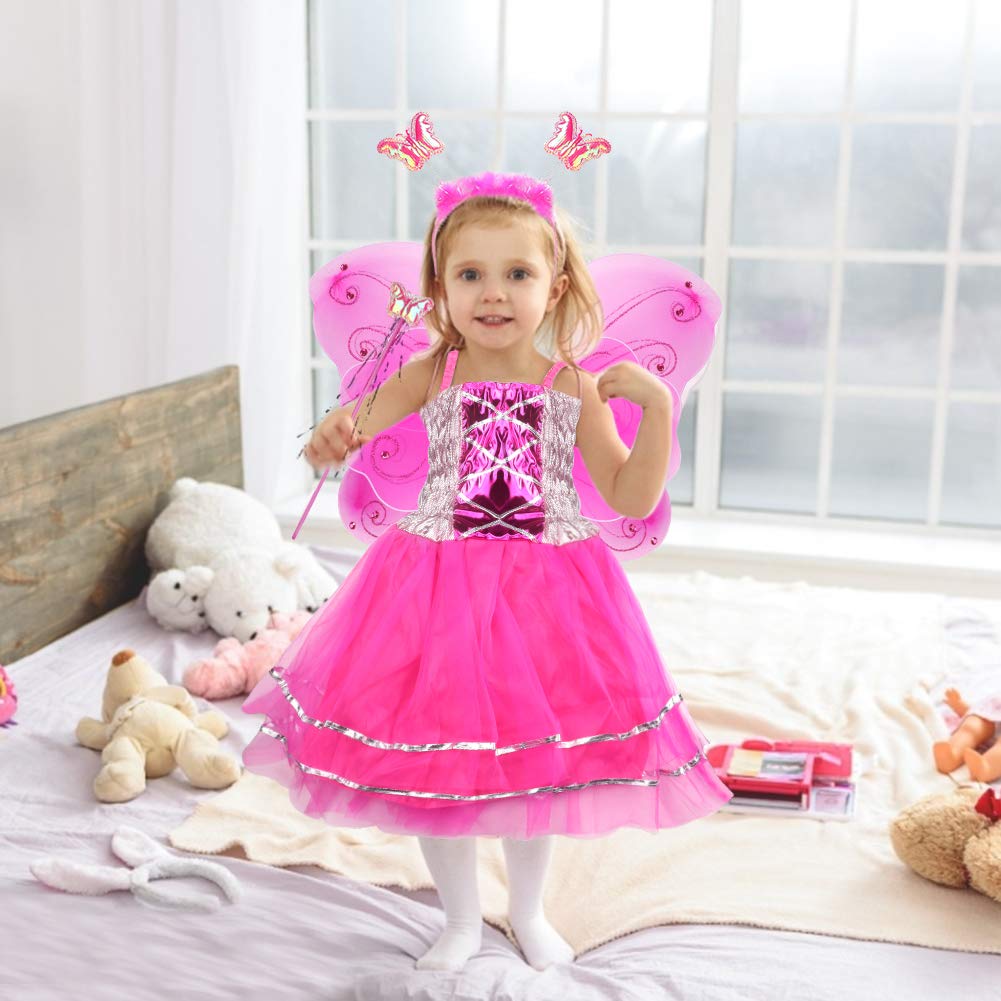 Girl Dress Up Princess Fairytale Costume Set