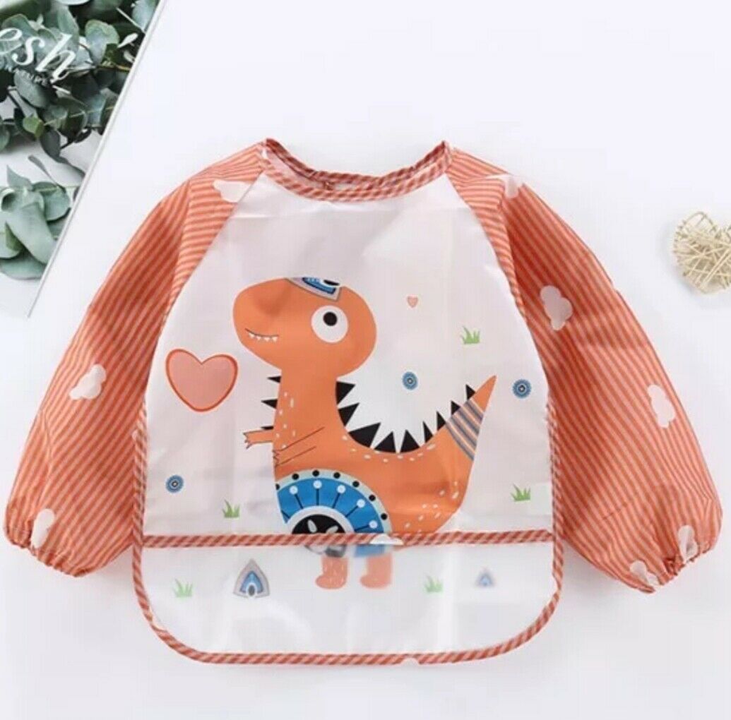 5-Pack Baby Bib Bodysuit