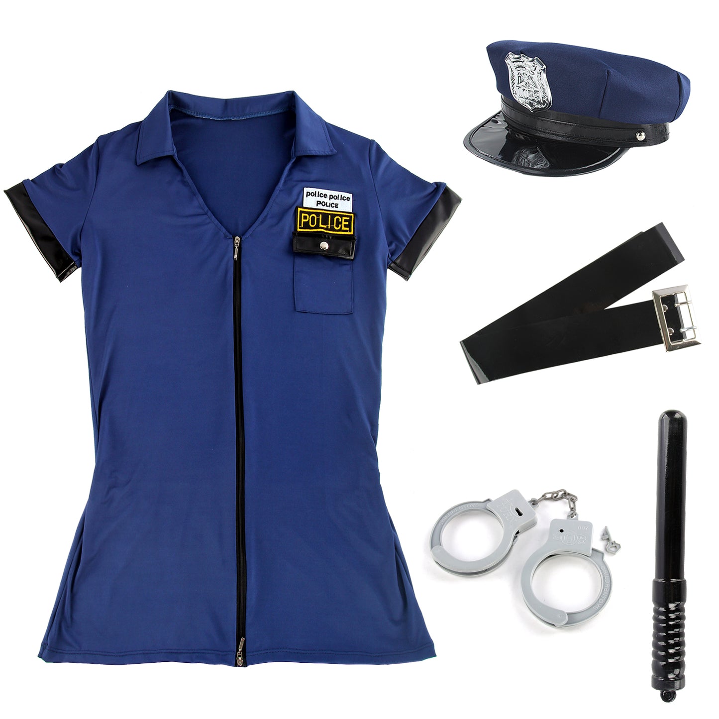 Police Women Costume Fancy Dress