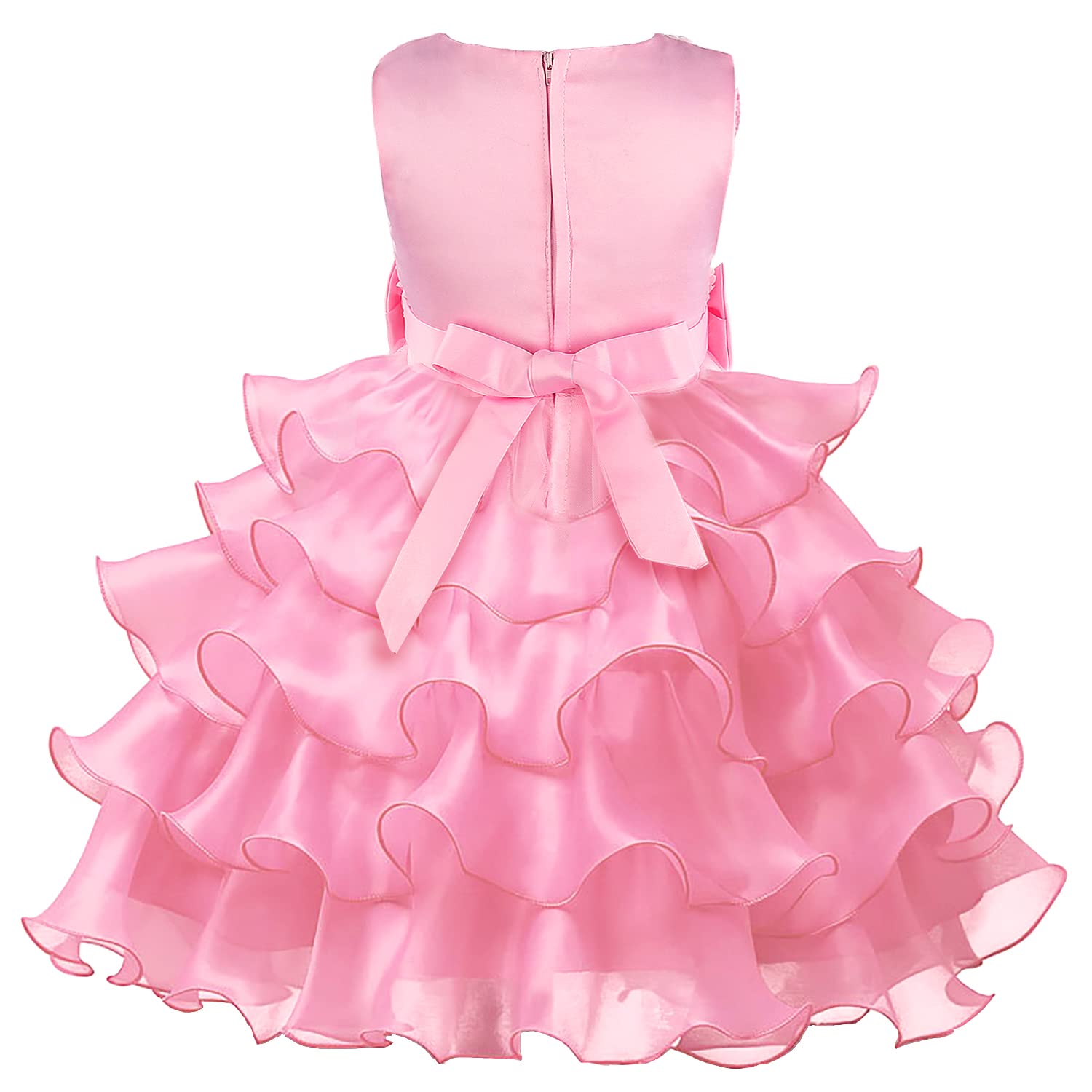 Girl Dresses Princess Sleeveless Bridesmaid Dress Discoball-Acecharming Girl Dresses Princess Sleeveless Bridesmaid Dress Discoball-Acecharming
