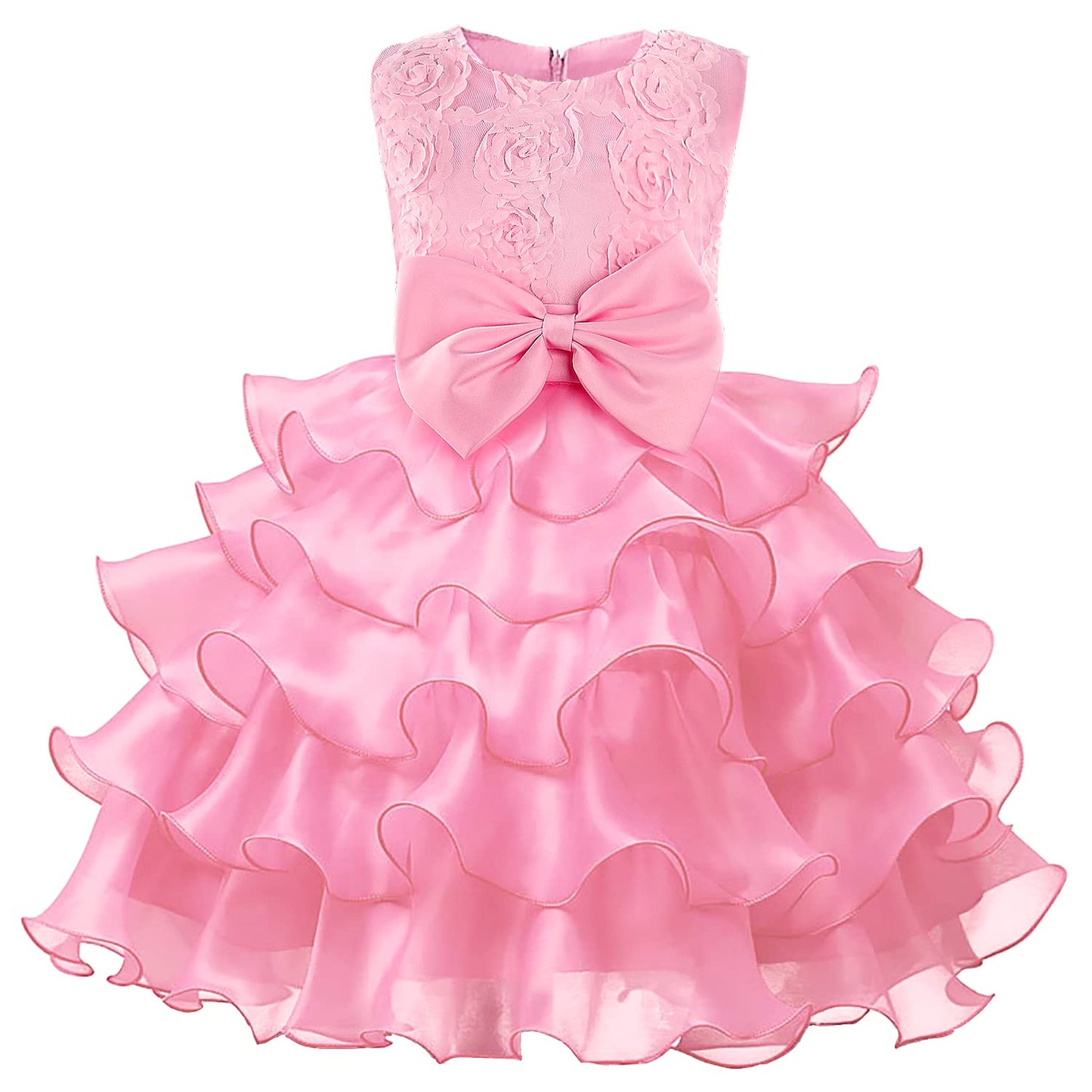 Girl Dresses Princess Sleeveless Bridesmaid Dress