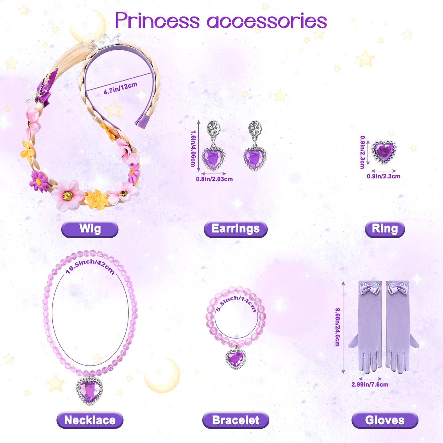 Rapunzel Princess Costumes for Girls