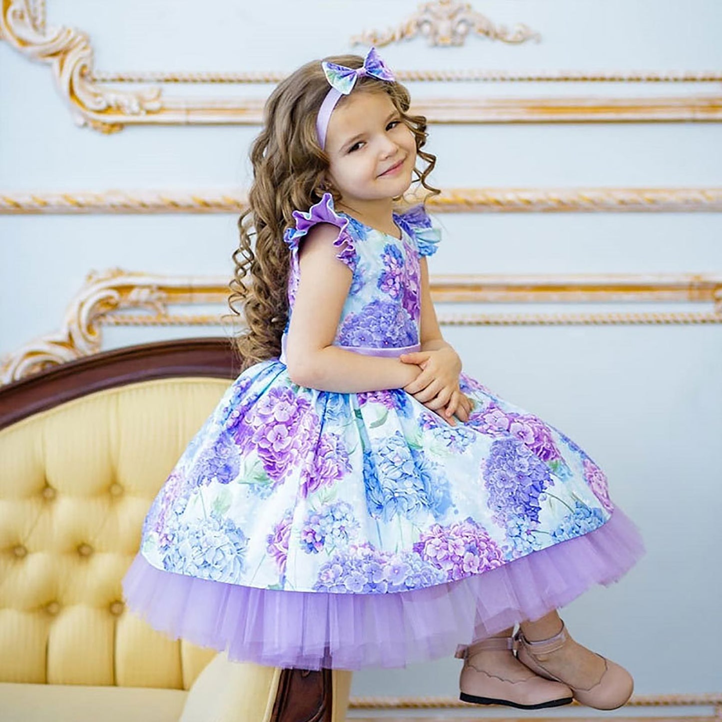 Flower Princess Dress for Girl