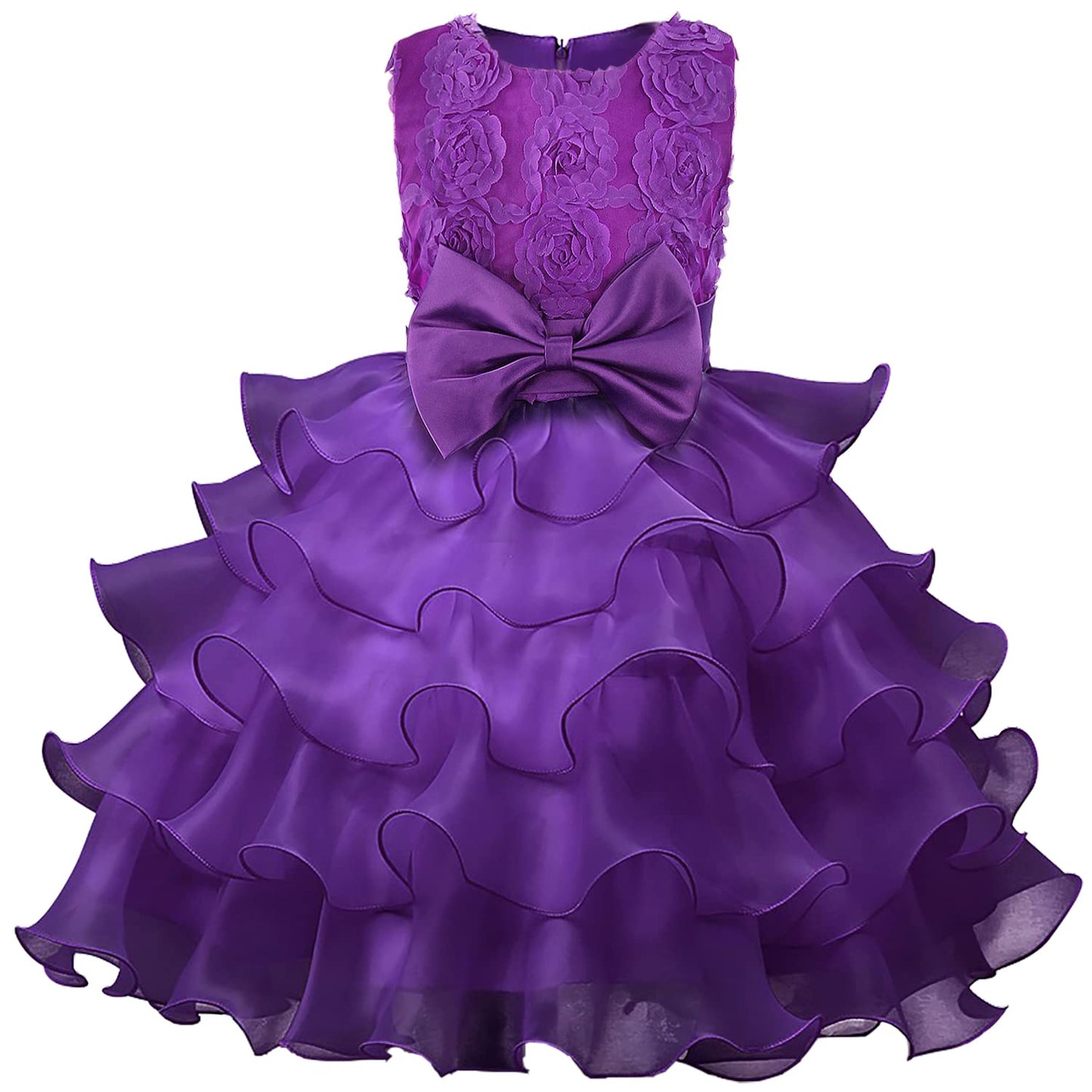 Girl Dresses Princess Sleeveless Bridesmaid Dress