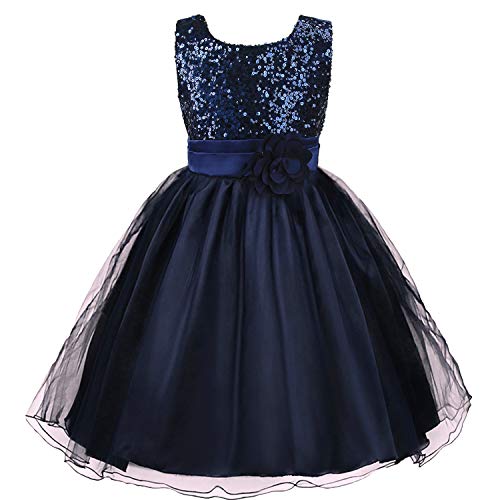 sequined tulle princess dress