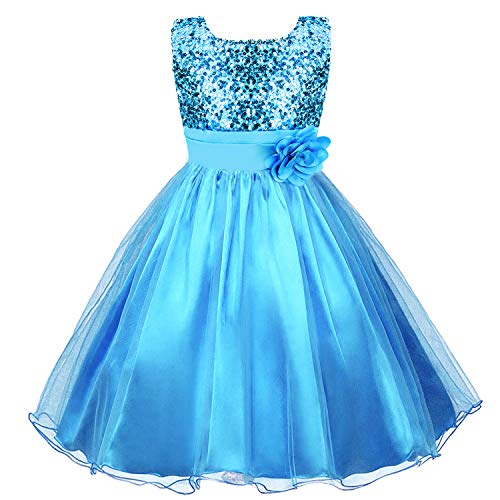 sequined tulle princess dress