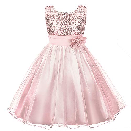 sequined tulle princess dress