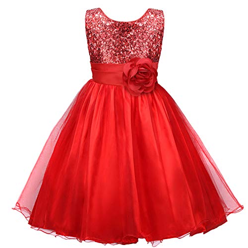 sequined tulle princess dress