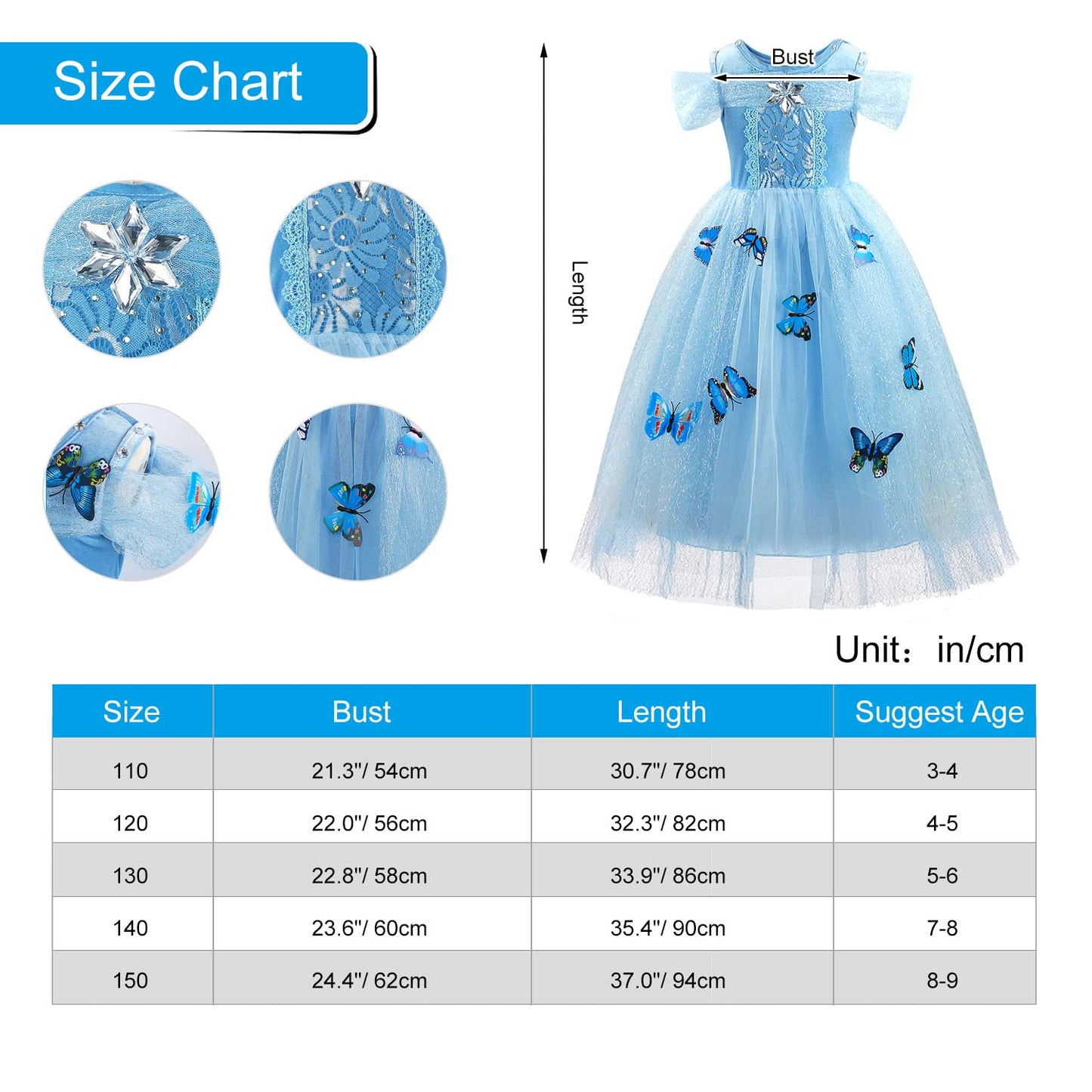 Butterfly Tulle Dress