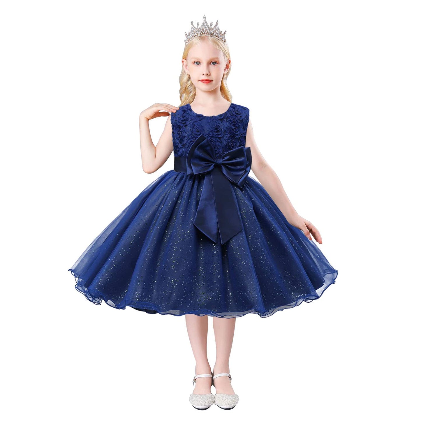 girl's bow dress