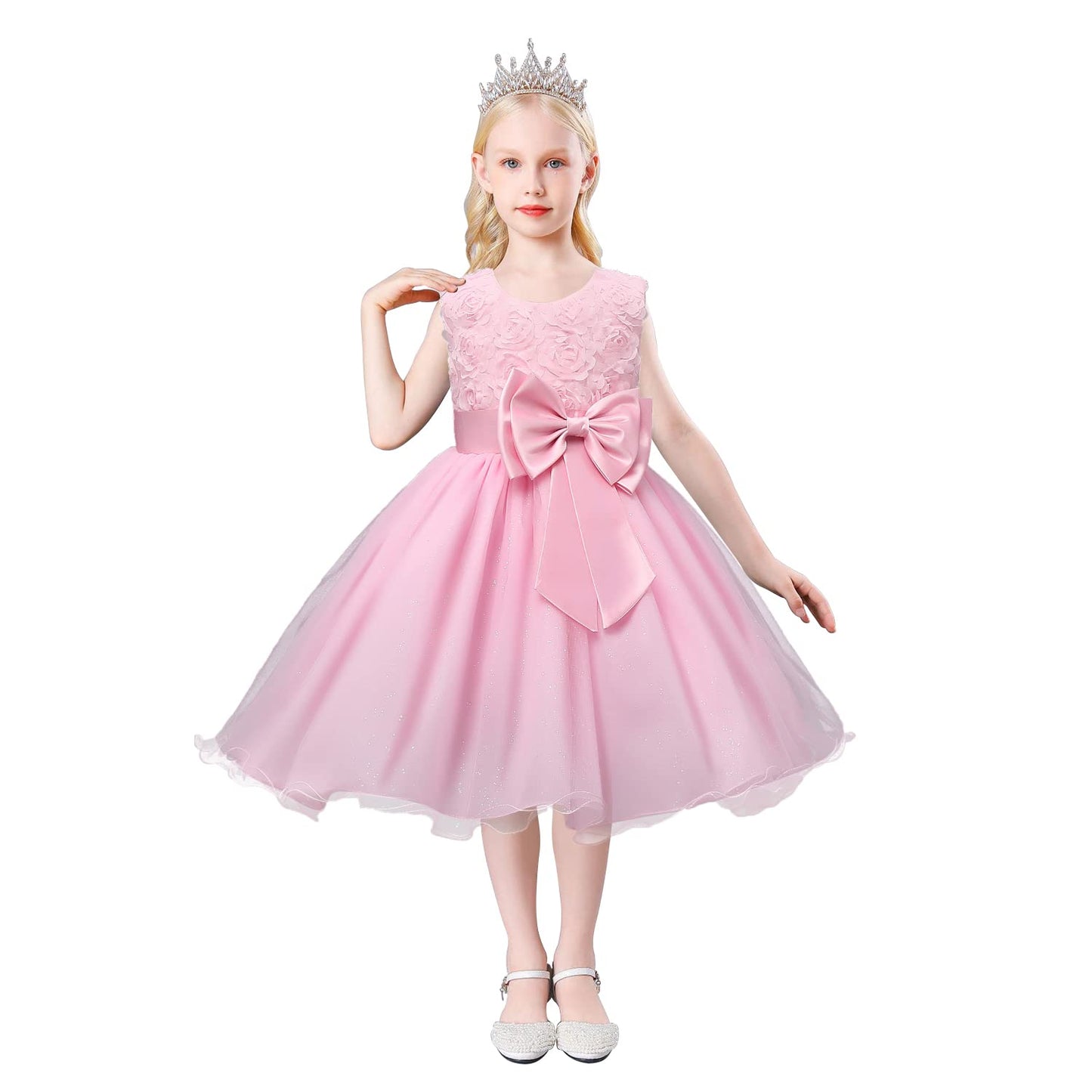 girl's bow dress