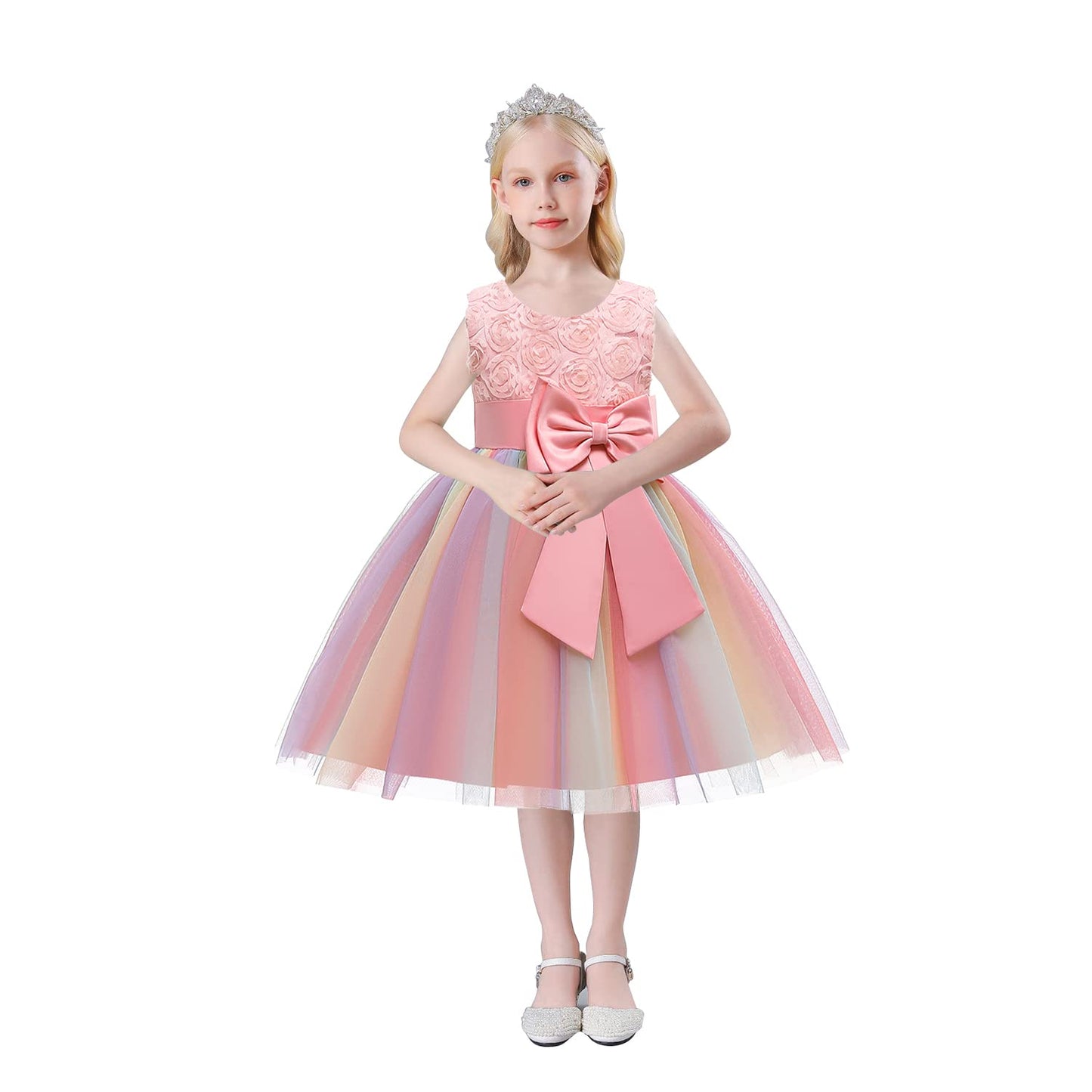 girl's bow dress