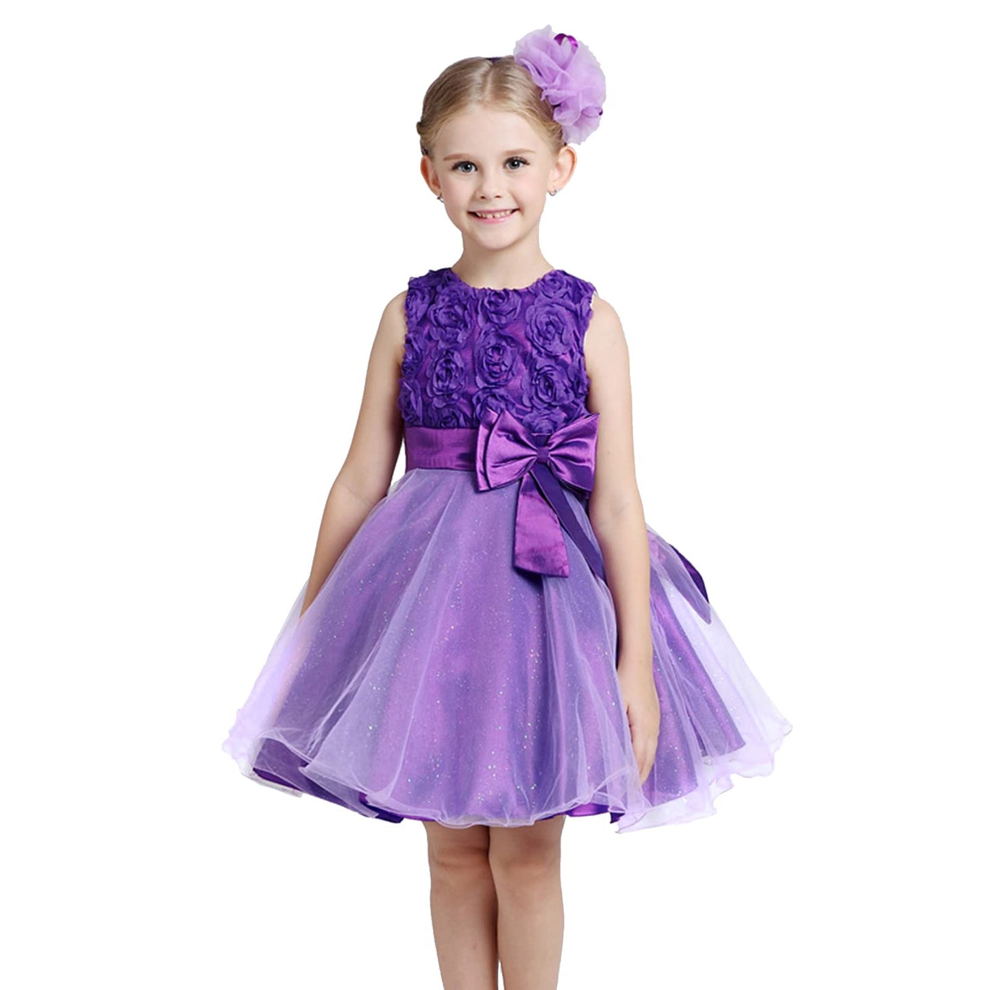 girl's bow dress