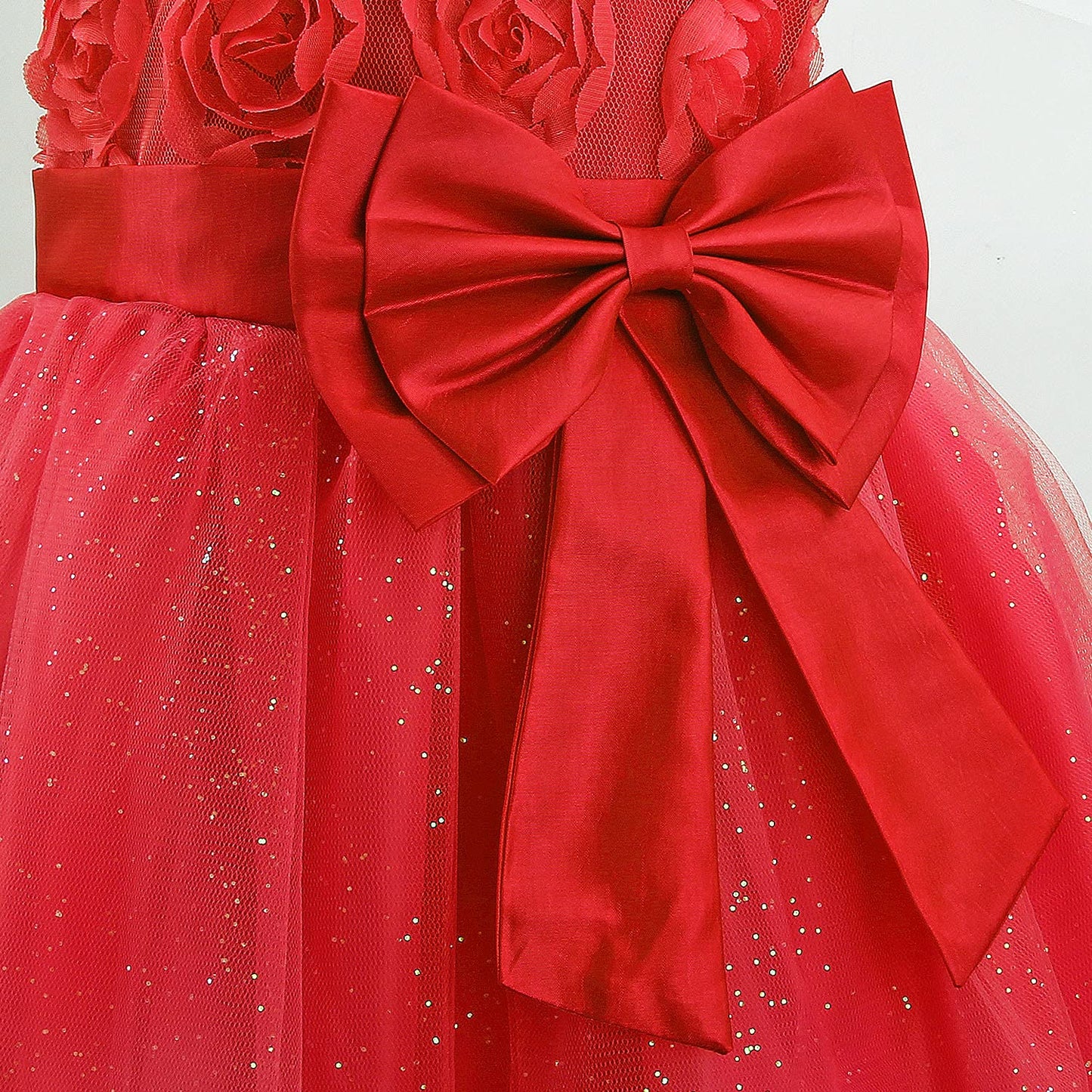 girl's bow dress