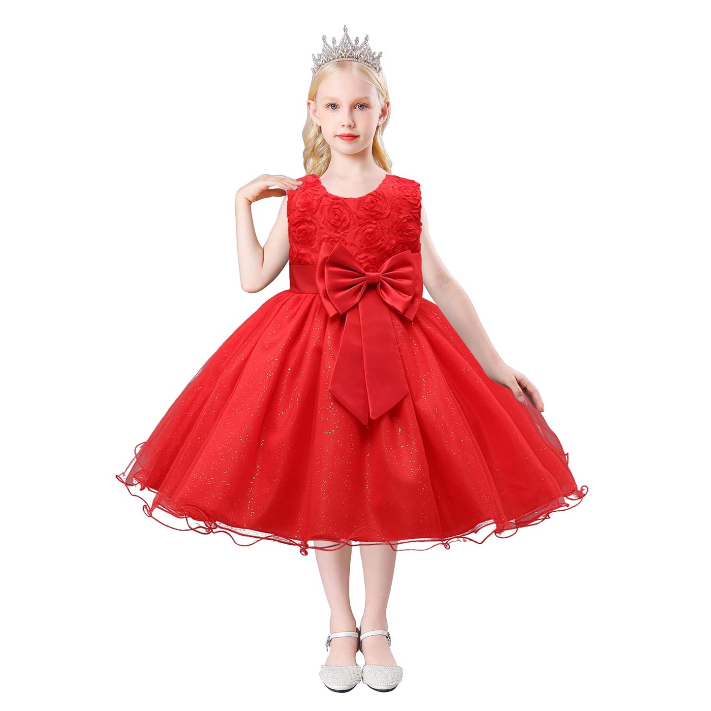 girl's bow dress