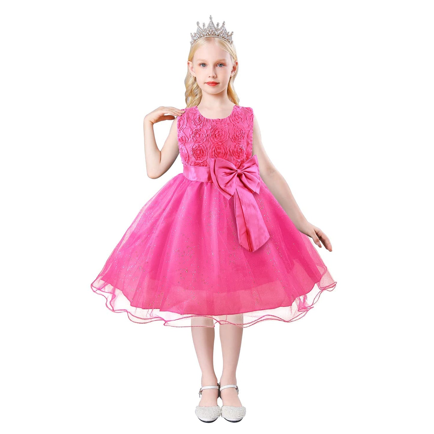 girl's bow dress