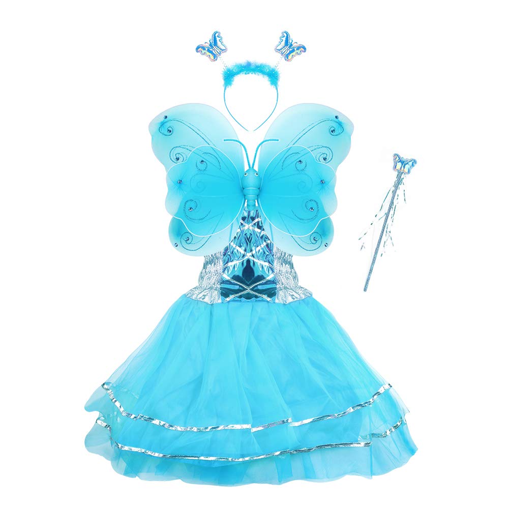 Girl Dress Up Princess Fairytale Costume Set