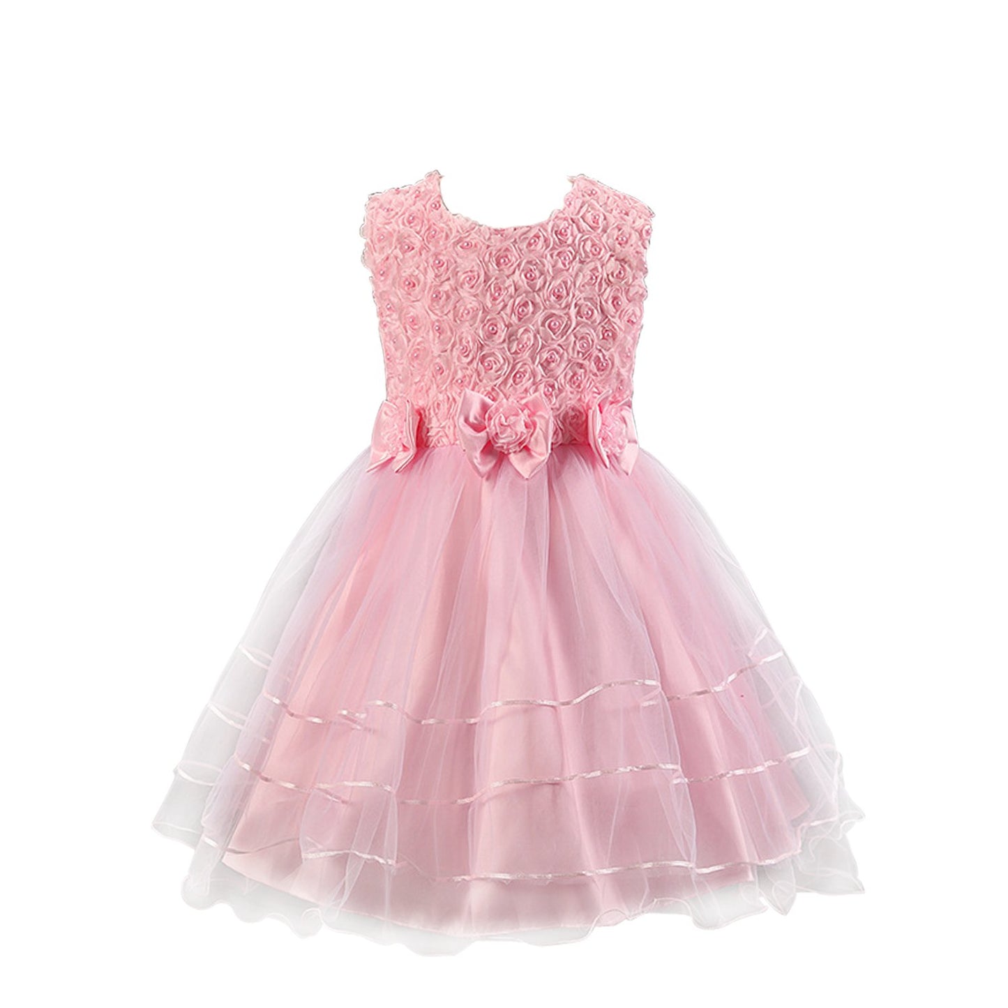 rose flower children's dress