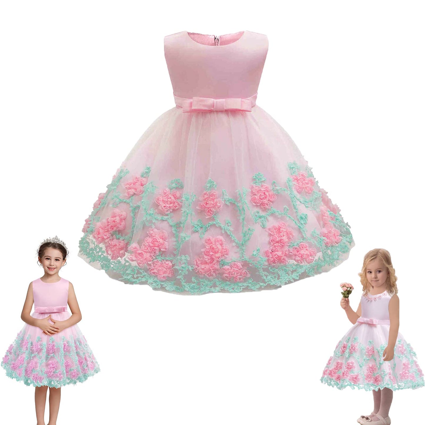 Sparkling Star Lace Princess Dress