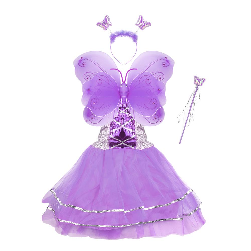 Girl Dress Up Princess Fairytale Costume Set