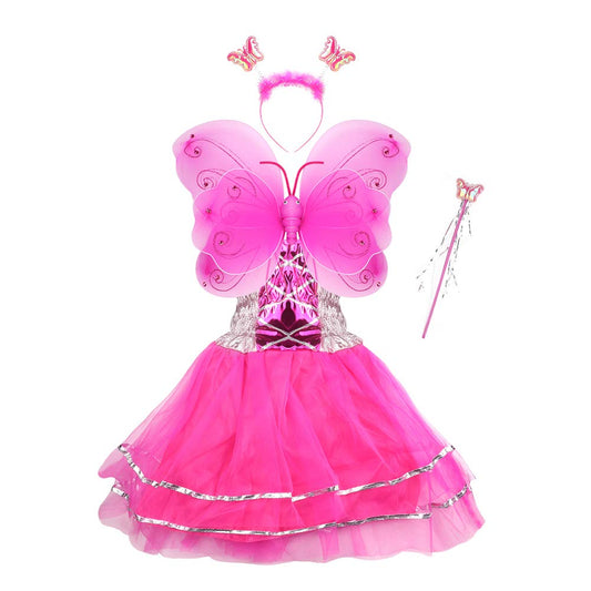 Girl Dress Up Princess Fairytale Costume Set