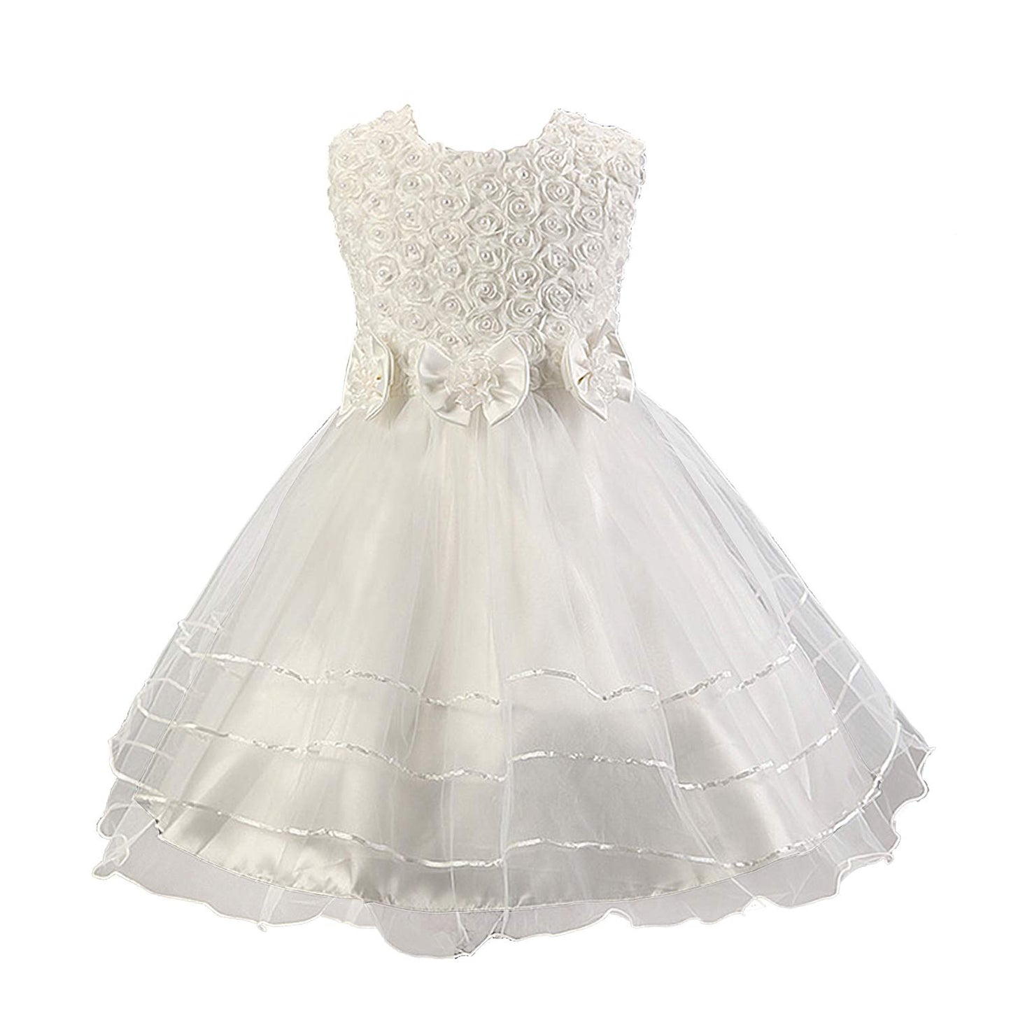 rose flower children's dress