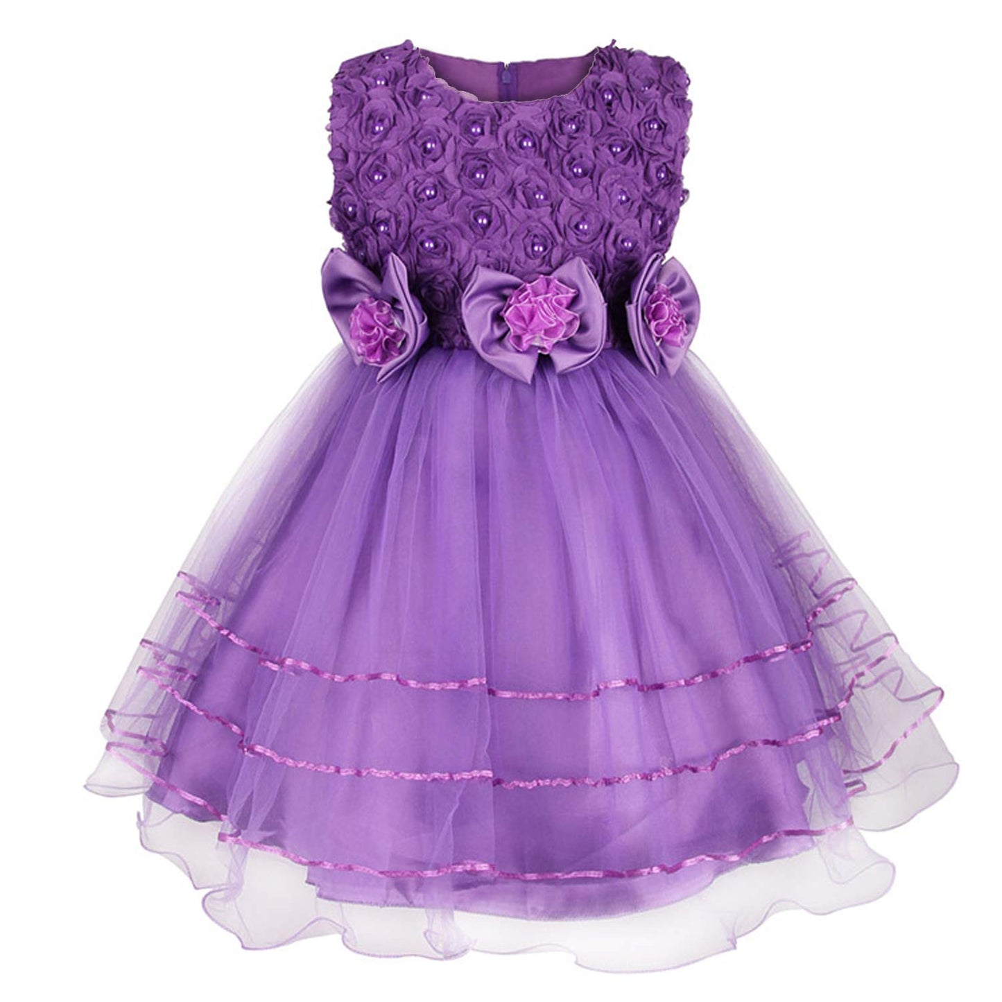 rose flower children's dress