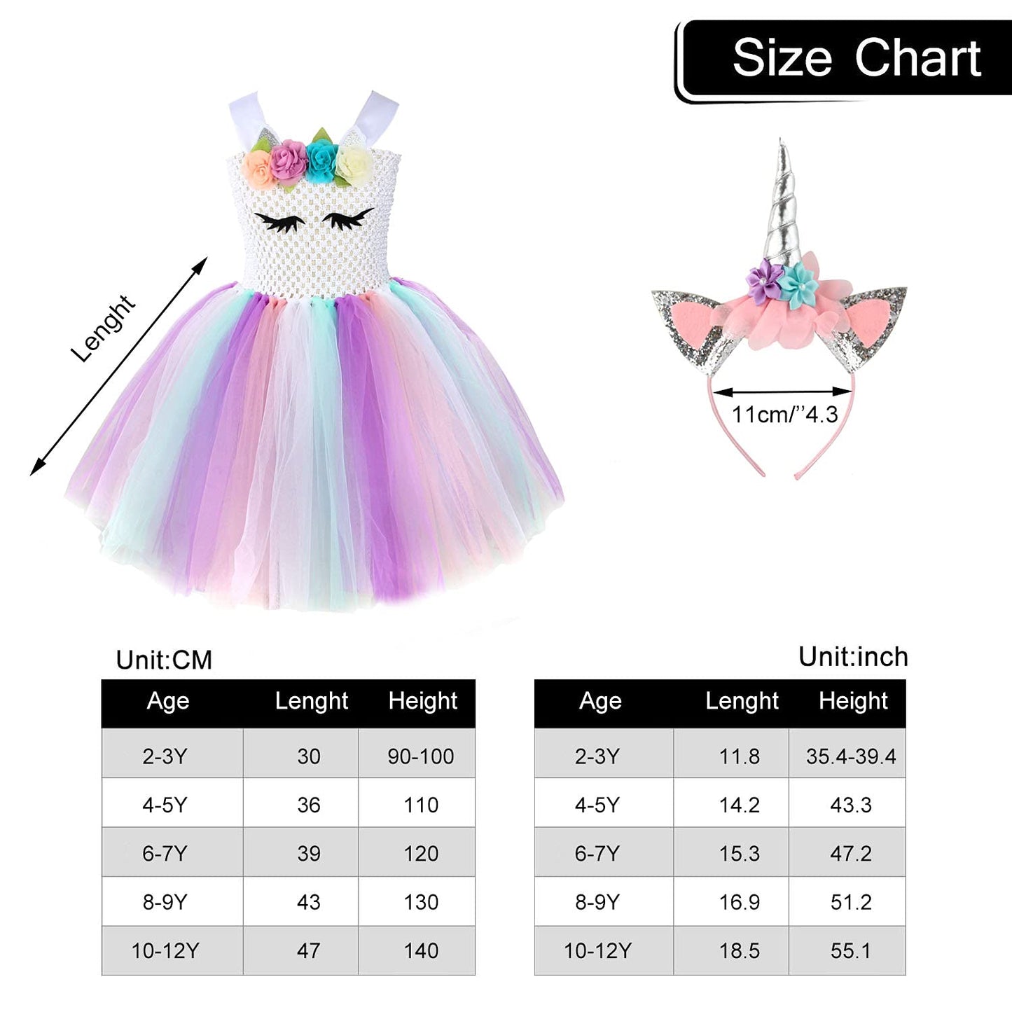 Unicorn Mermaid Skirt