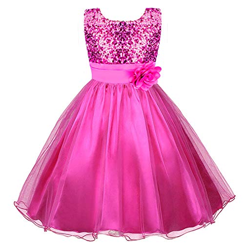 sequined tulle princess dress